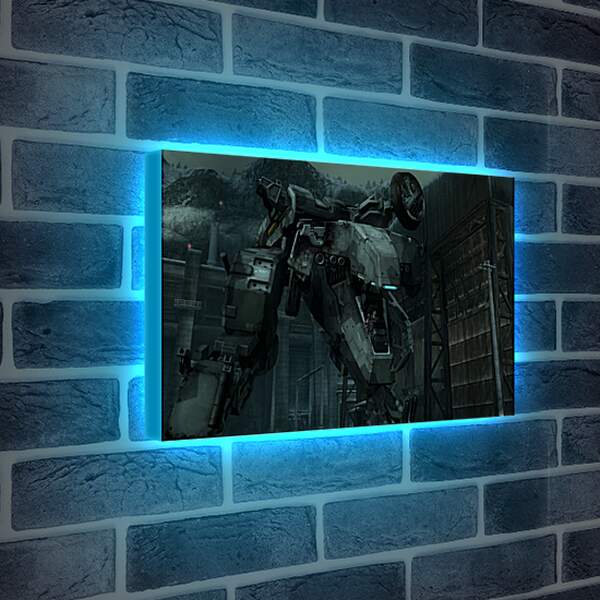 Лайтбокс световая панель - Metal Gear
