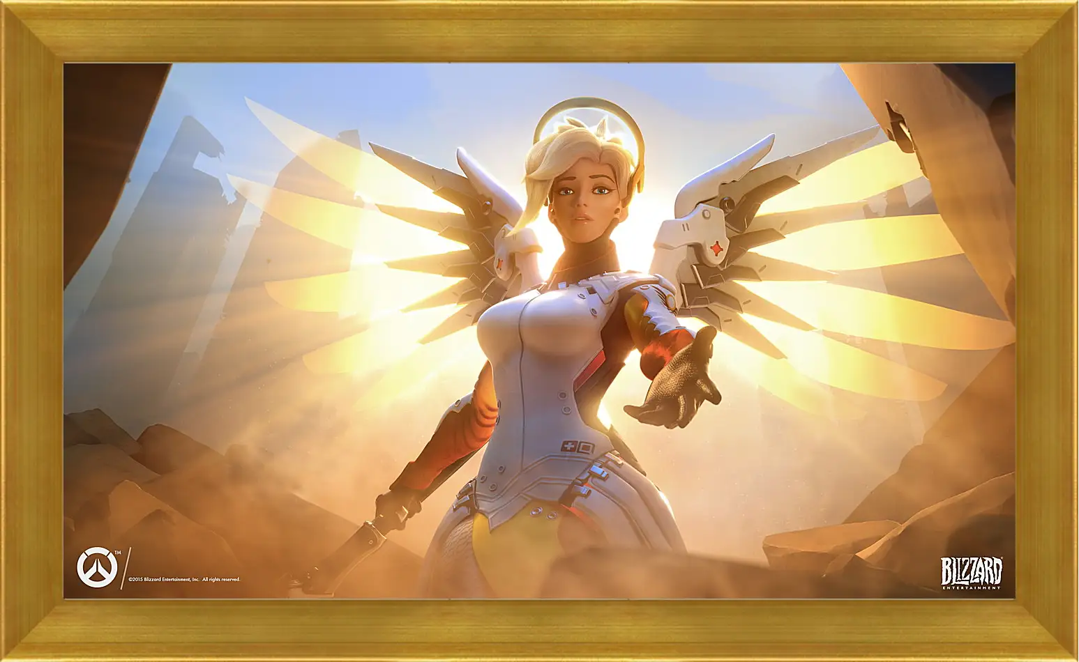 Картина в раме - Overwatch
