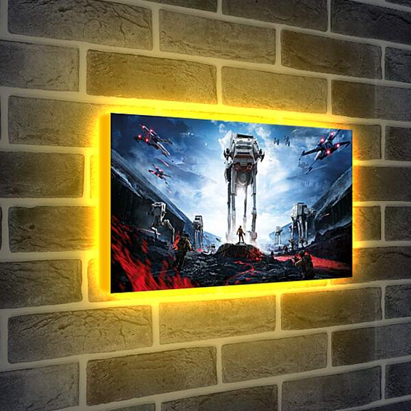 Лайтбокс световая панель - Star Wars Battlefront