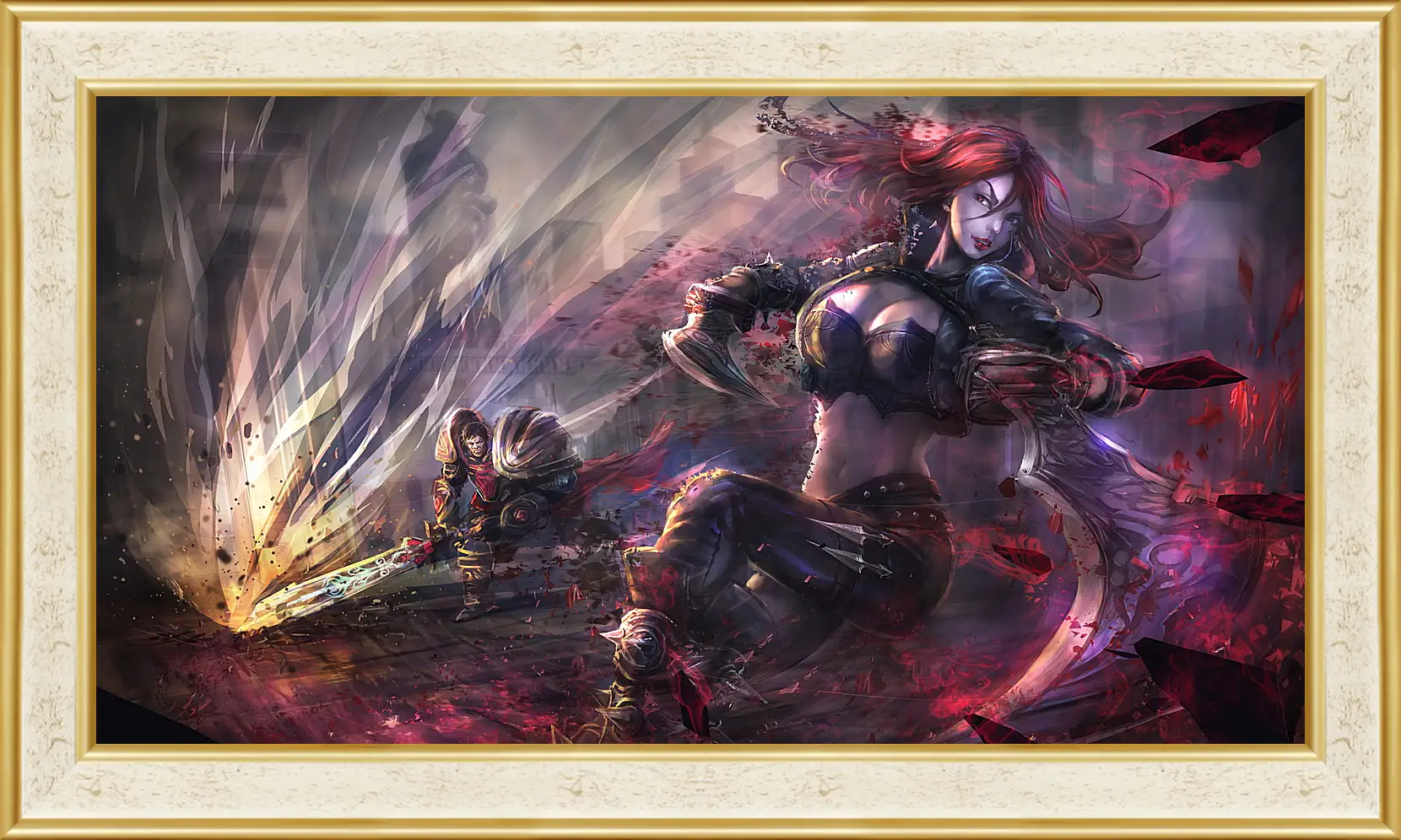 Картина в раме - League Of Legends
