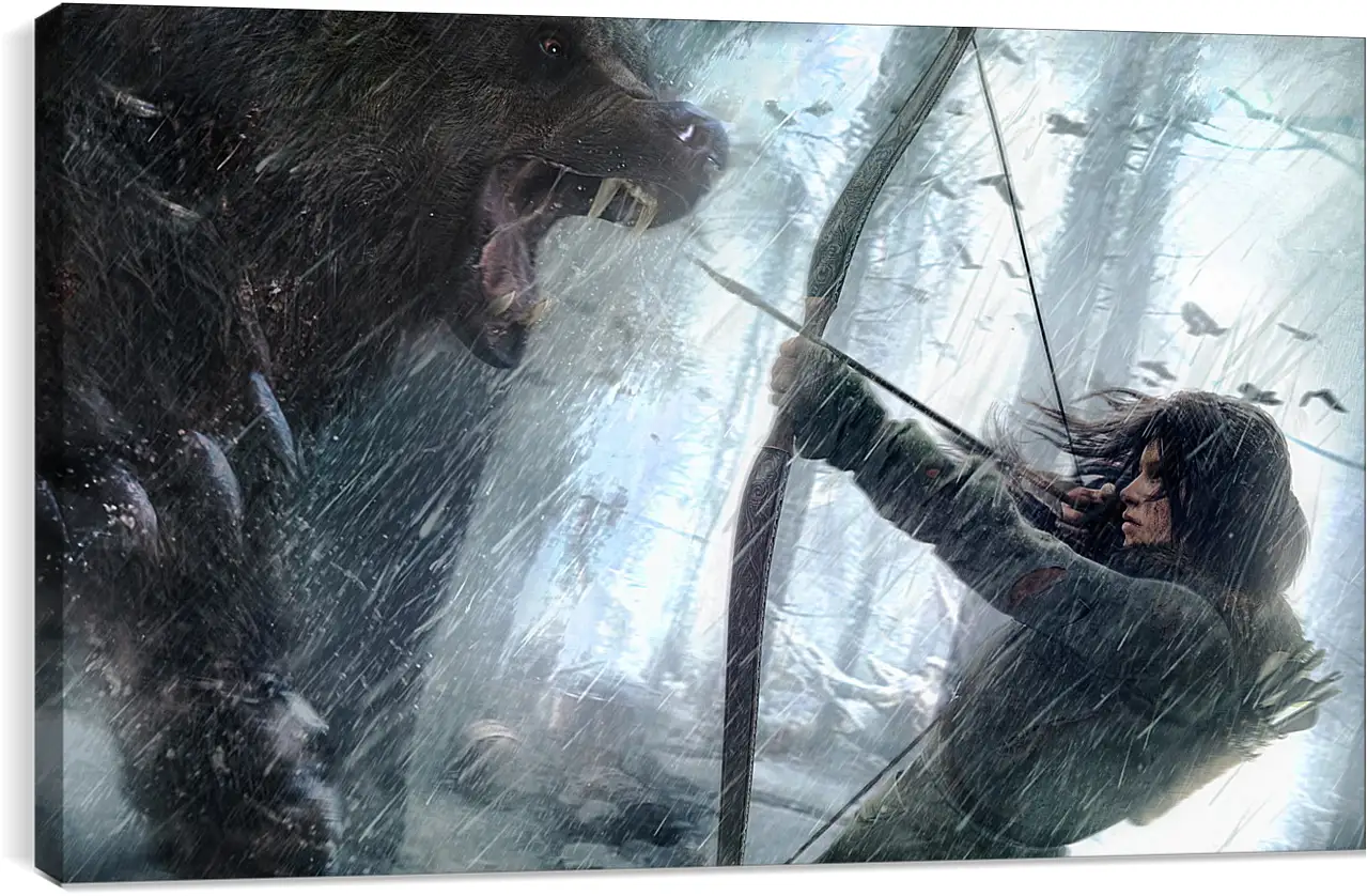 Постер и плакат - Rise Of The Tomb Raider