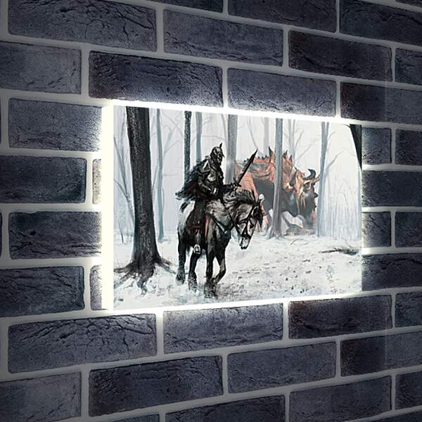 Лайтбокс световая панель - The Elder Scrolls V: Skyrim
