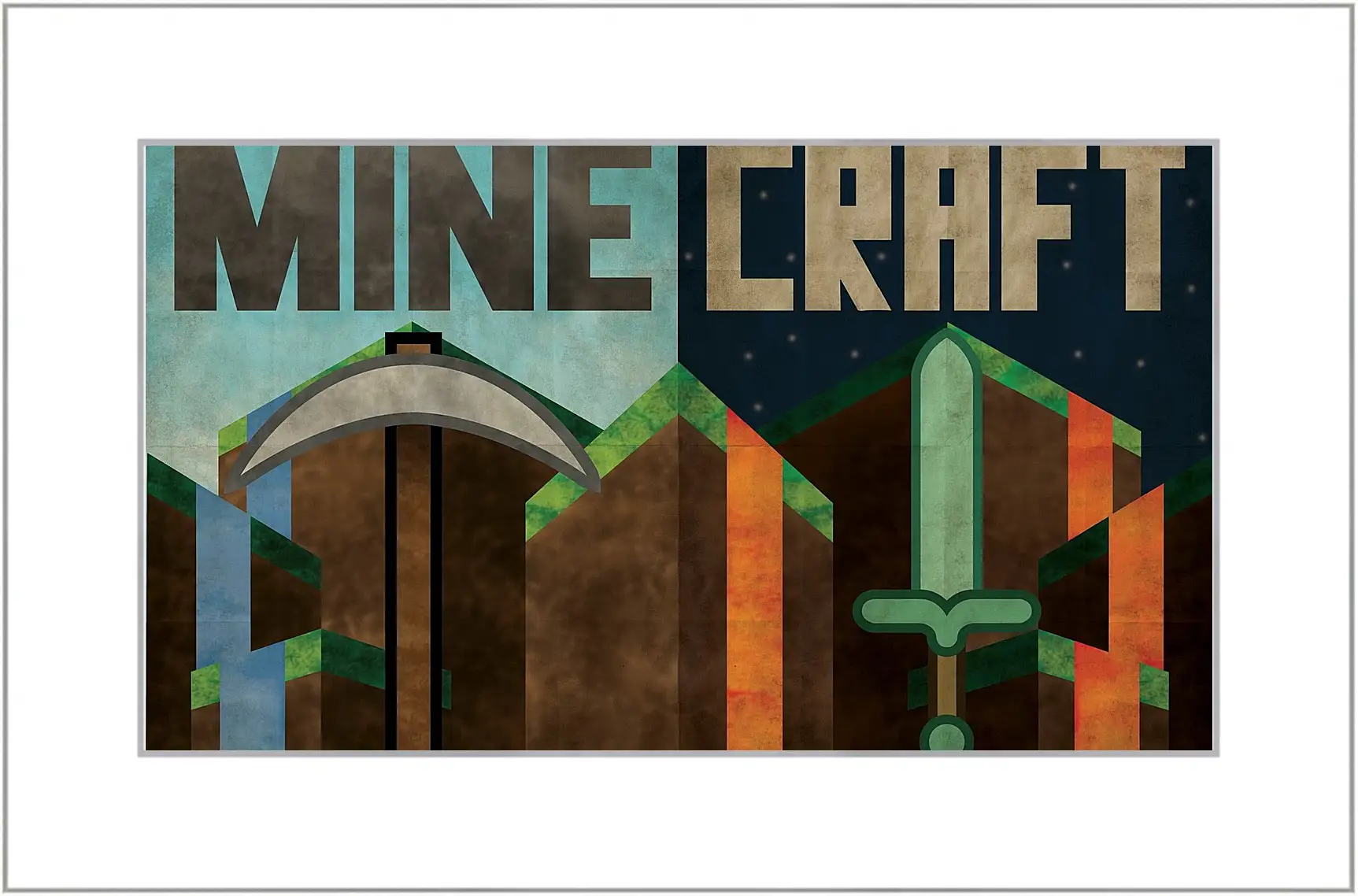 Картина в раме - Minecraft