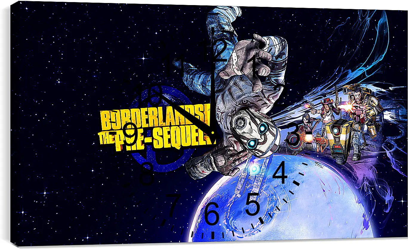 Часы картина - Borderlands: The Pre-Sequel
