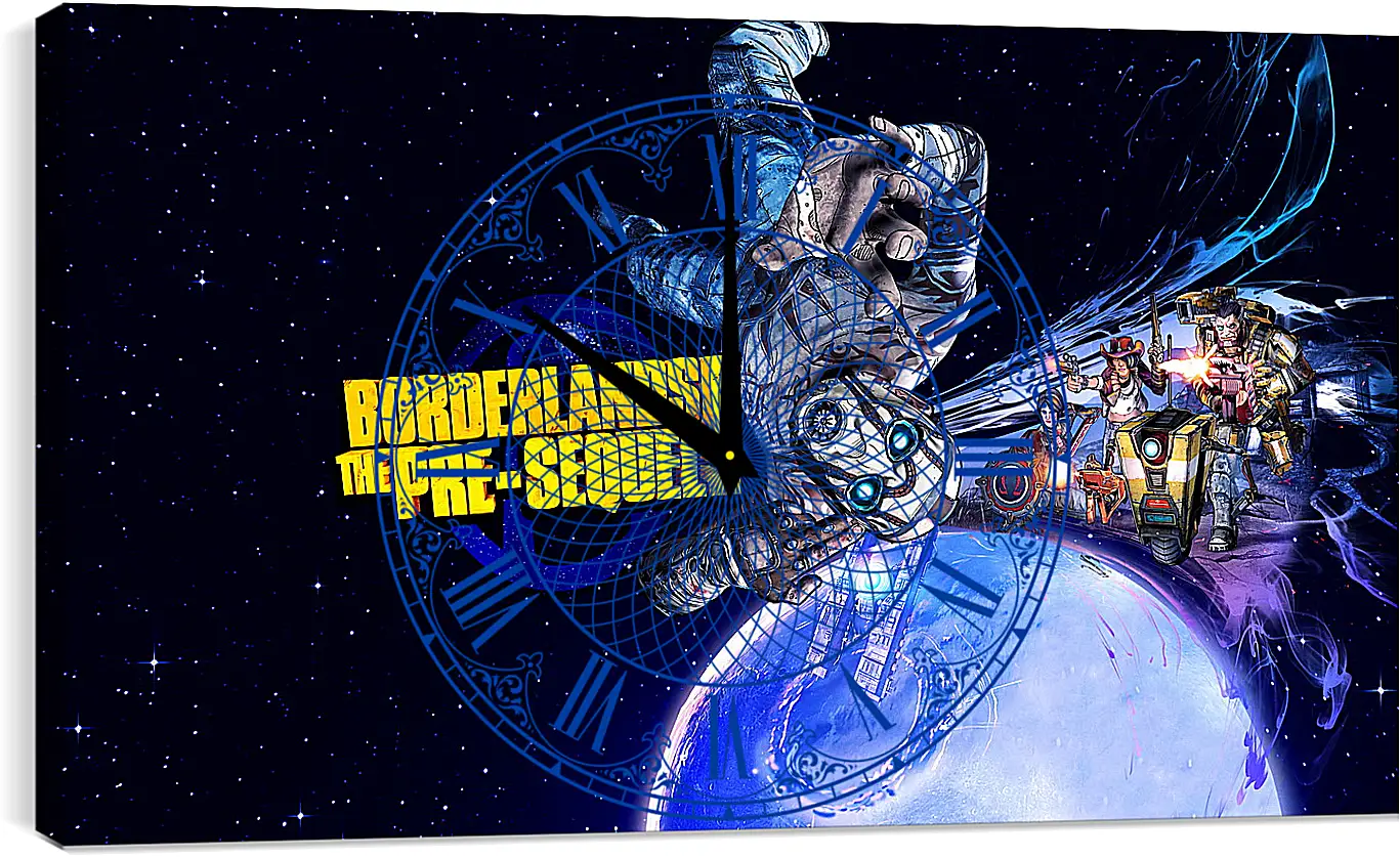 Часы картина - Borderlands: The Pre-Sequel
