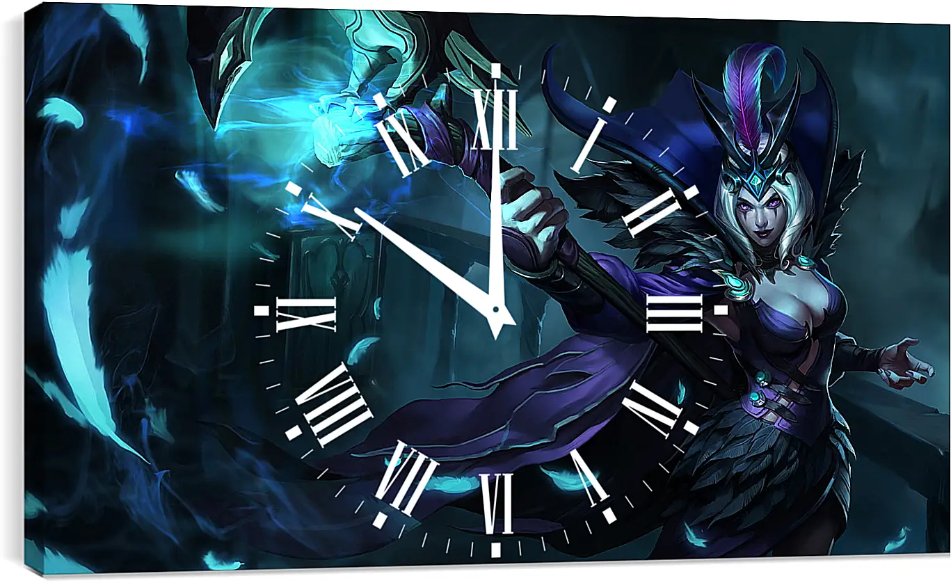 Часы картина - League Of Legends
