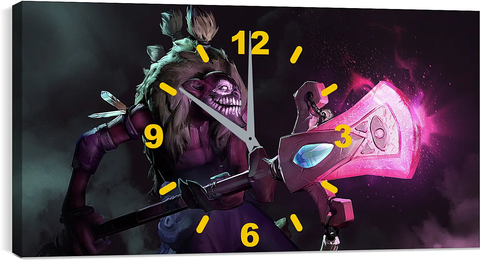Часы картина - DotA 2
