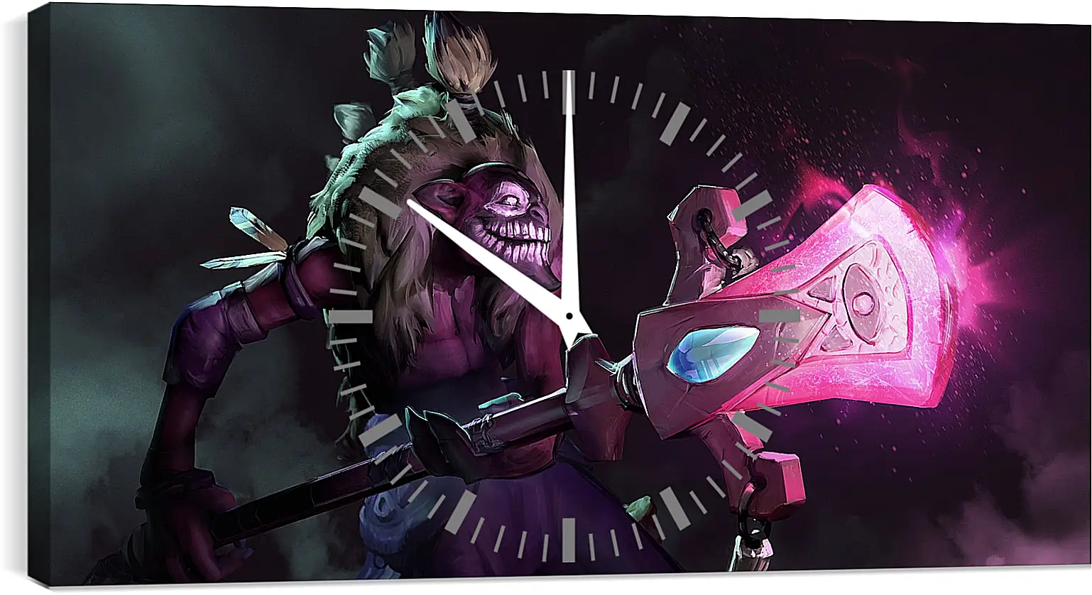 Часы картина - DotA 2