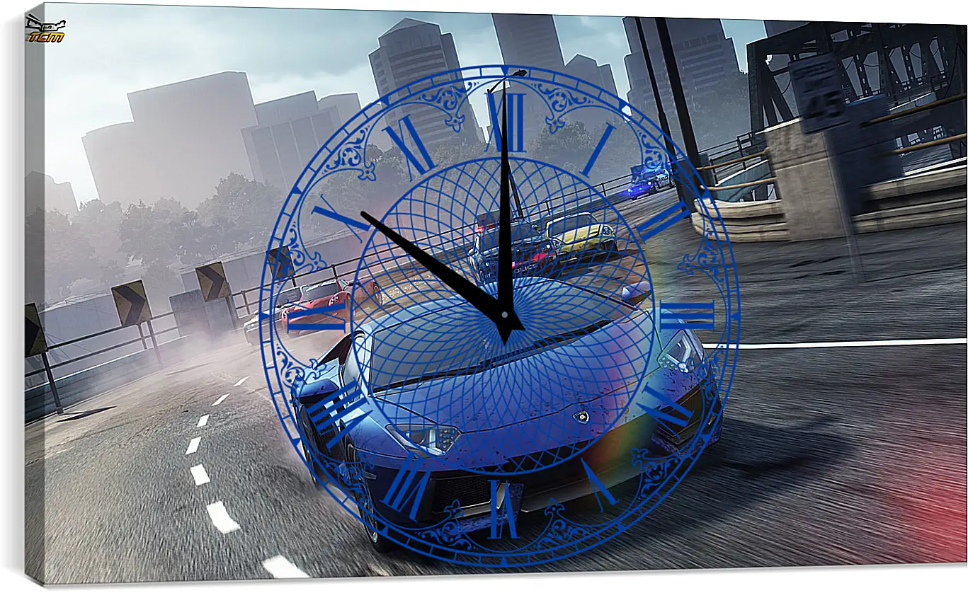 Часы картина - Need For Speed: Most Wanted
