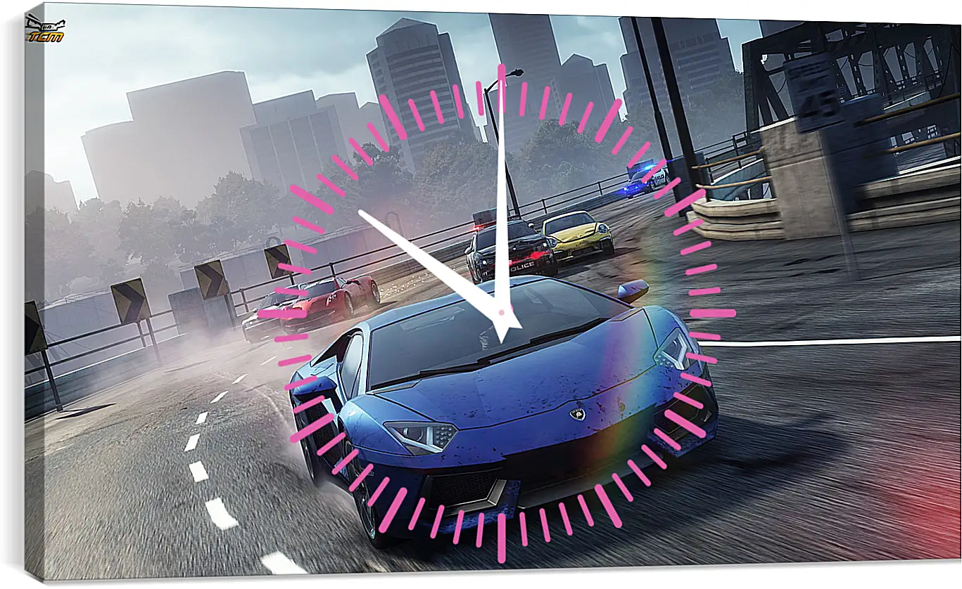 Часы картина - Need For Speed: Most Wanted
