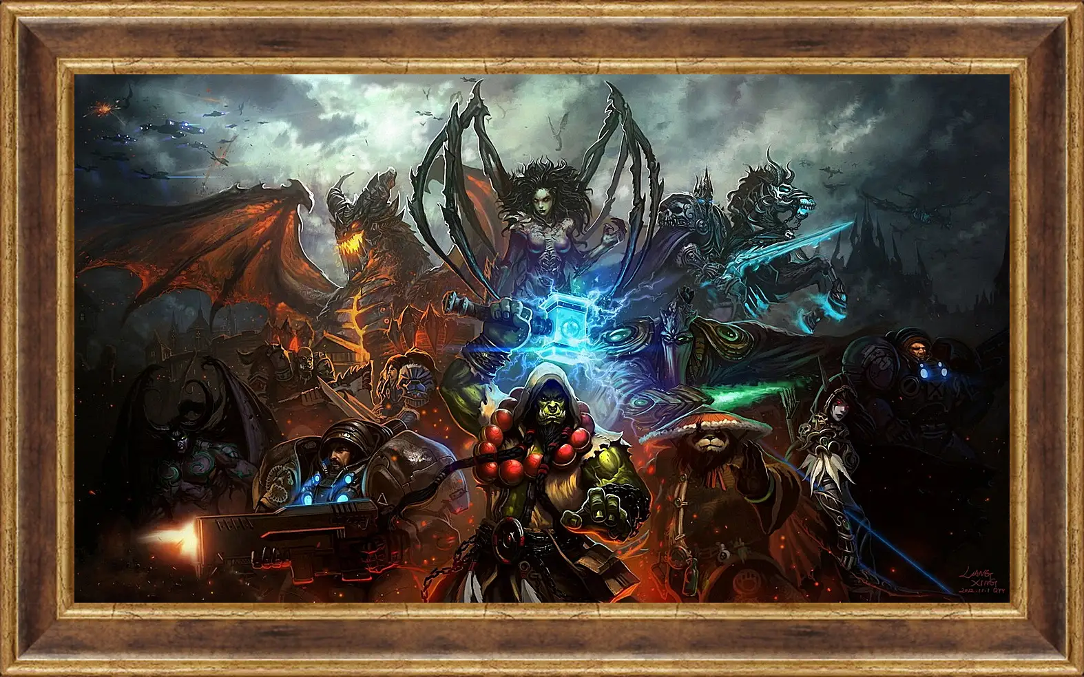 Картина в раме - Heroes Of The Storm
