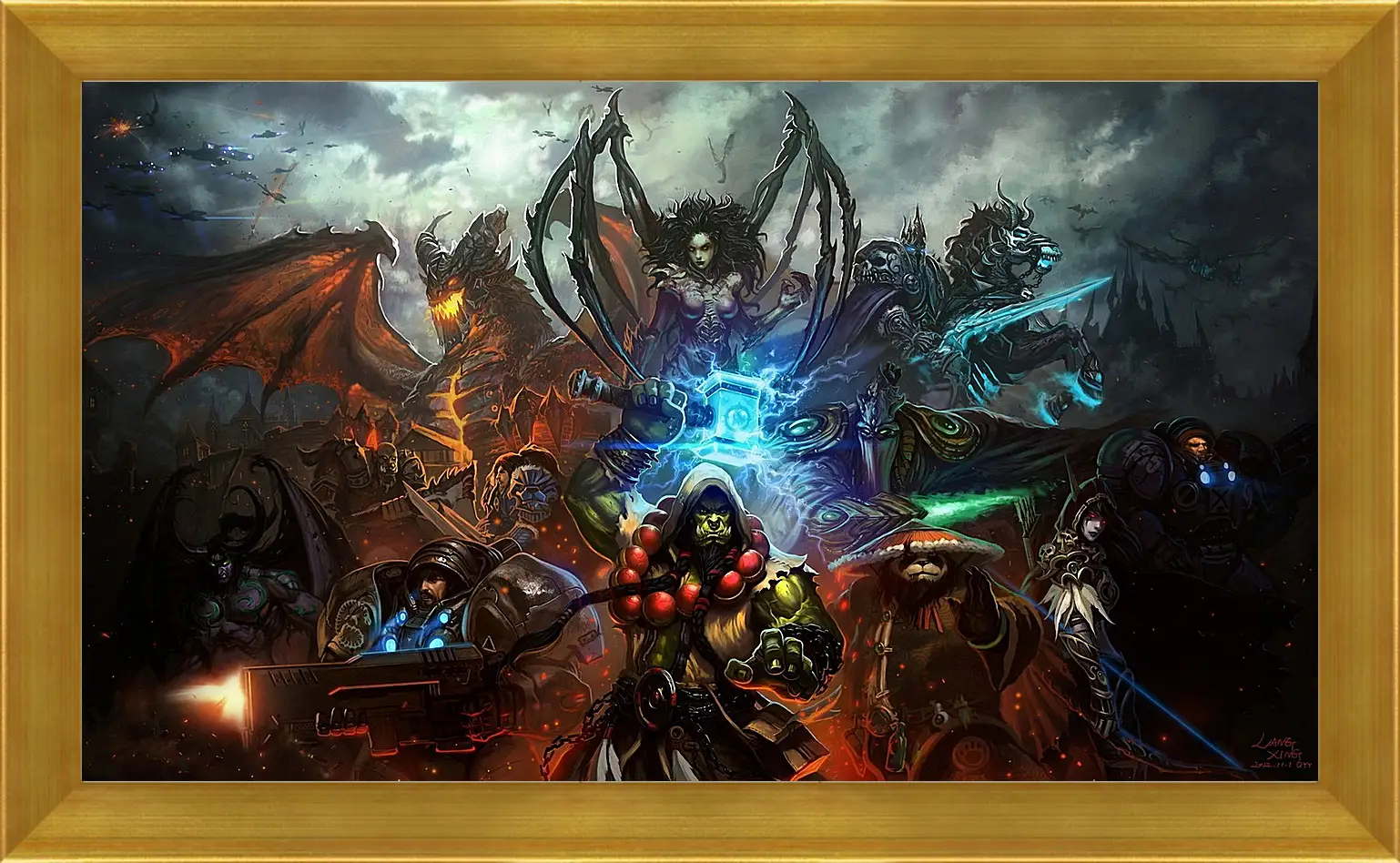 Картина в раме - Heroes Of The Storm
