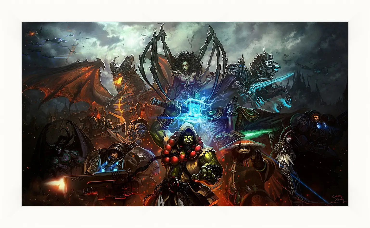 Картина в раме - Heroes Of The Storm
