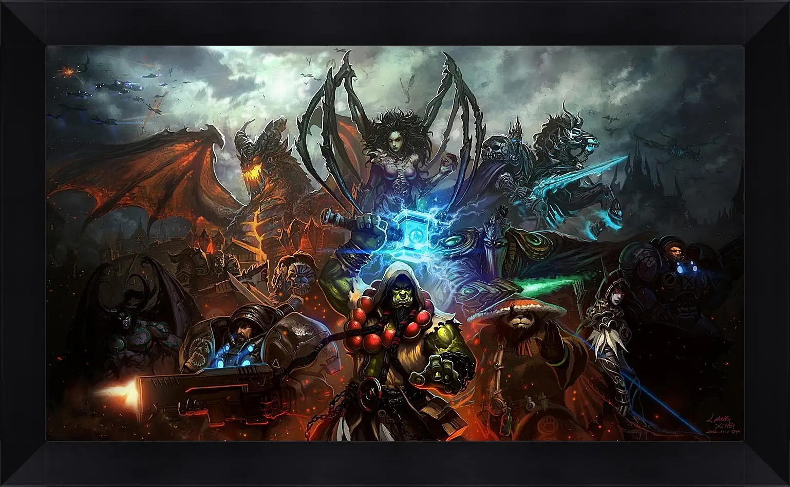 Картина в раме - Heroes Of The Storm
