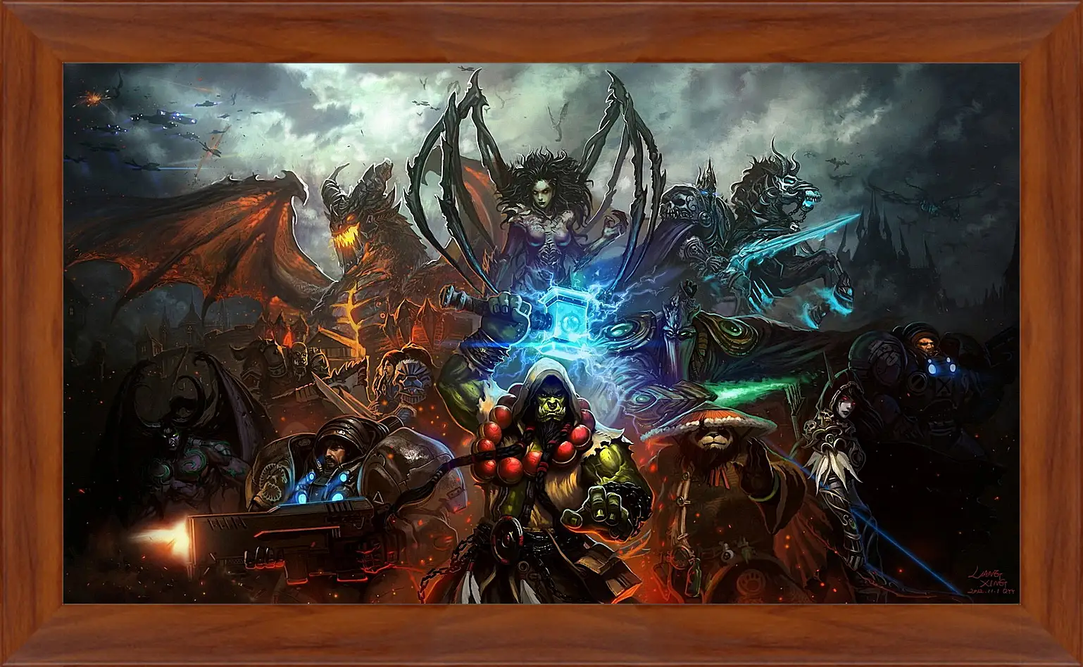 Картина в раме - Heroes Of The Storm
