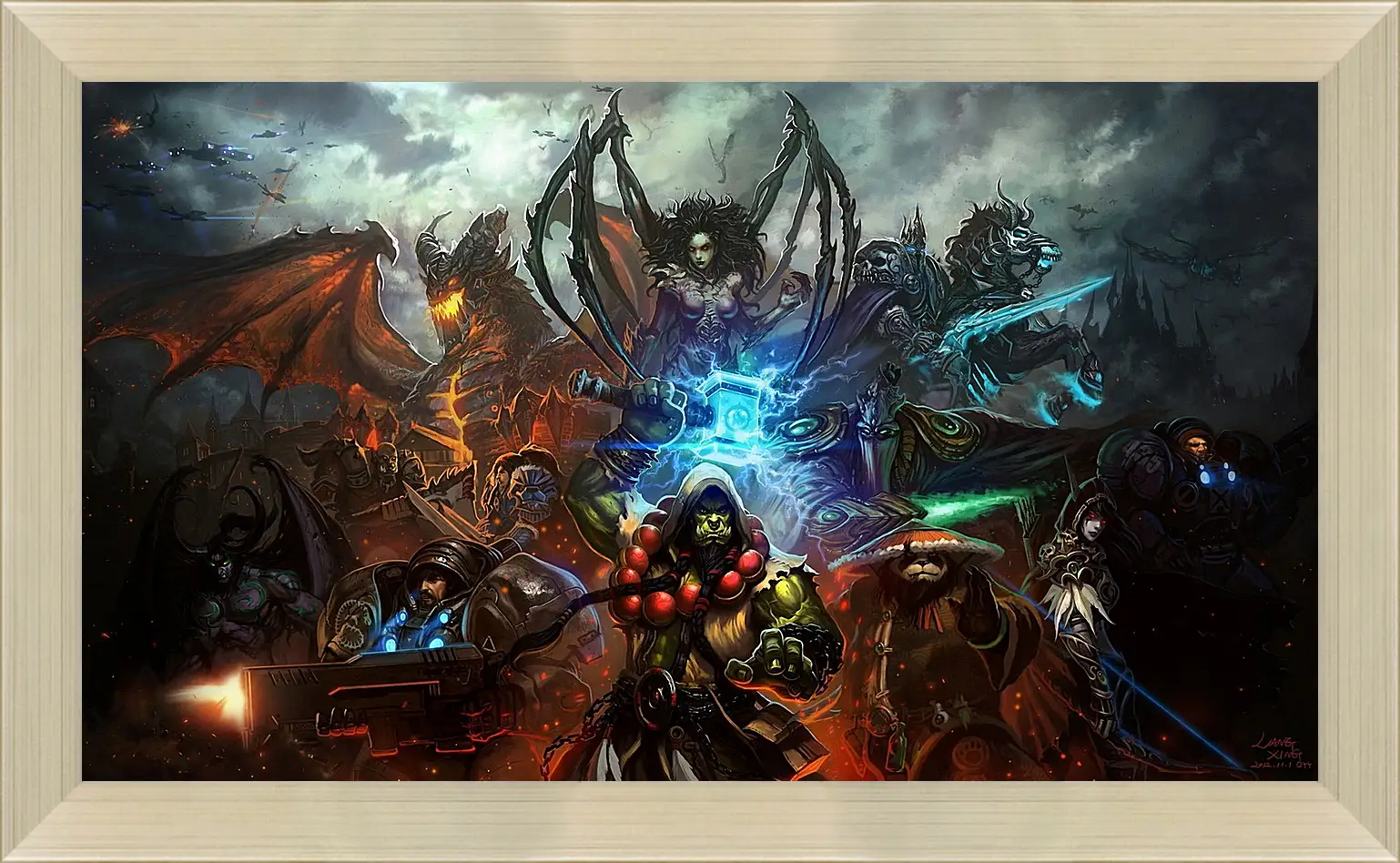 Картина в раме - Heroes Of The Storm
