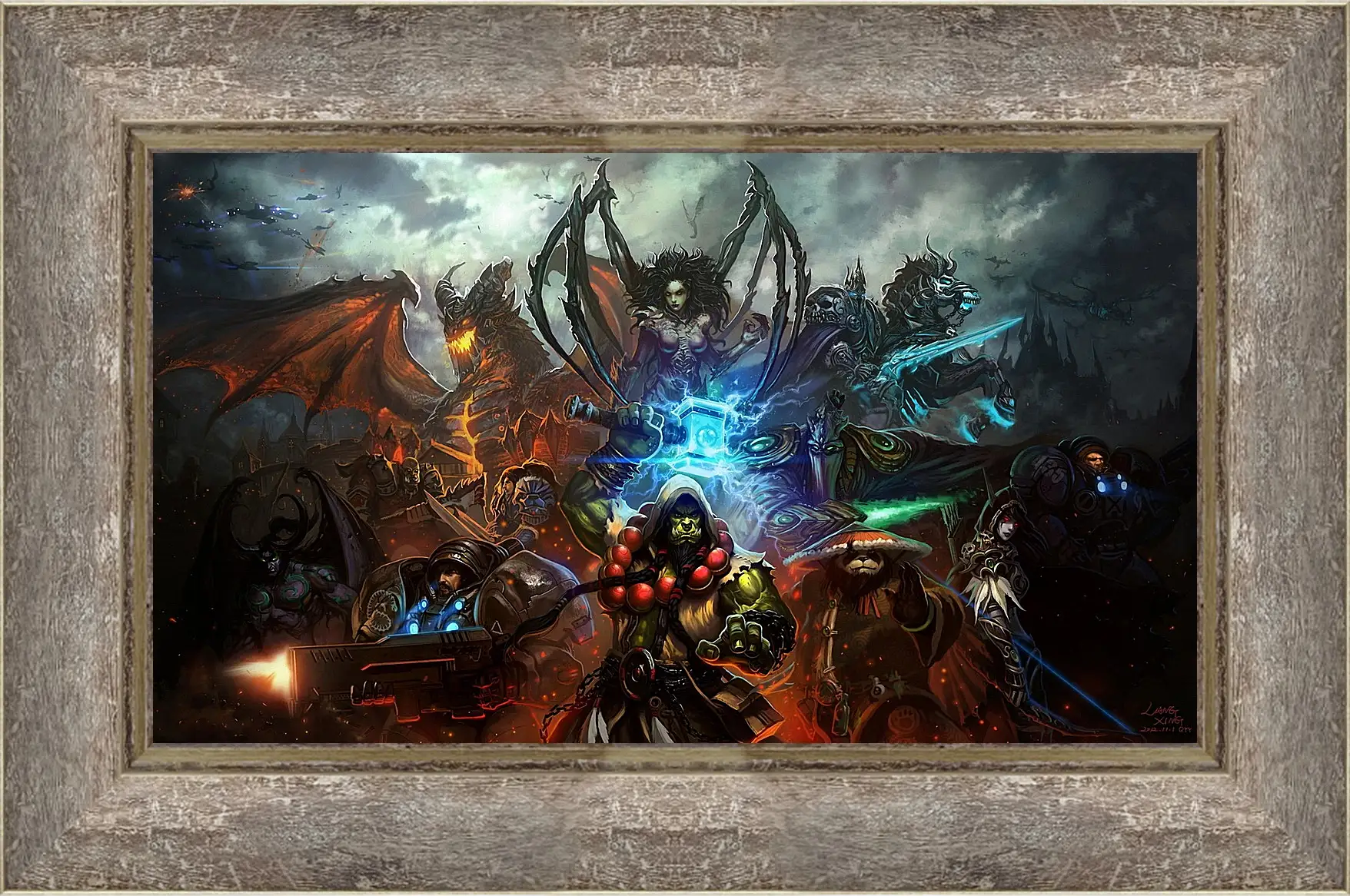 Картина в раме - Heroes Of The Storm
