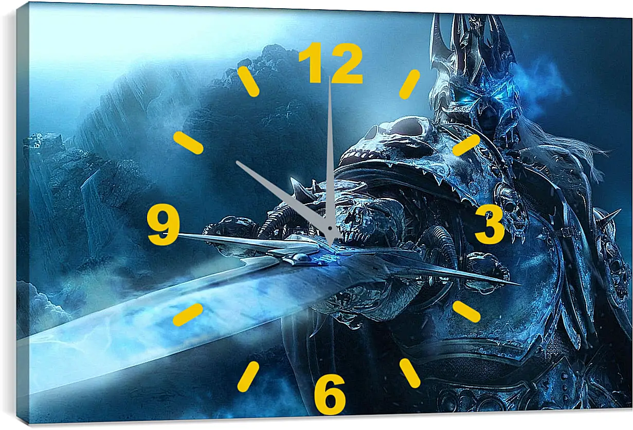 Часы картина - World Of Warcraft