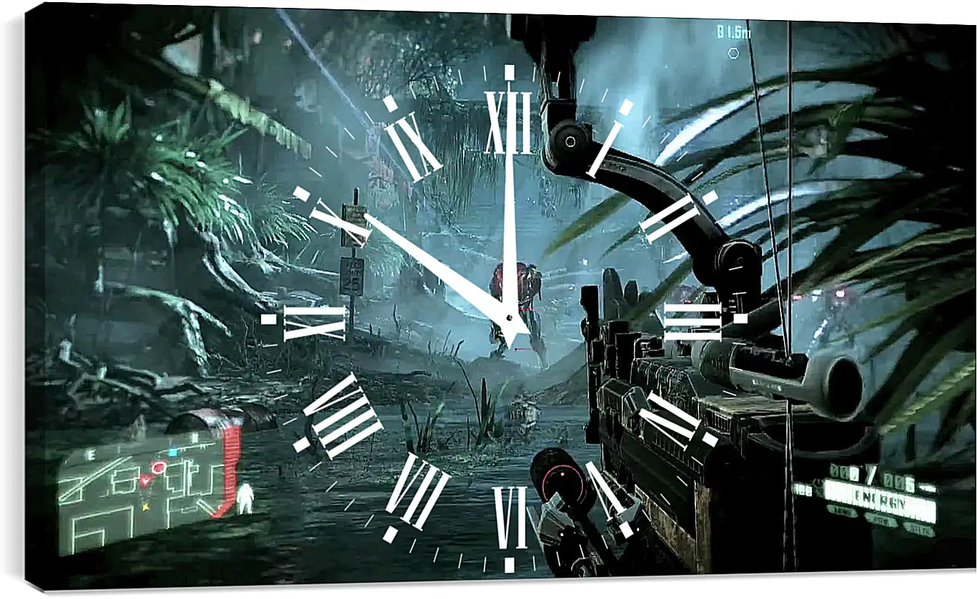 Часы картина - Crysis 3
