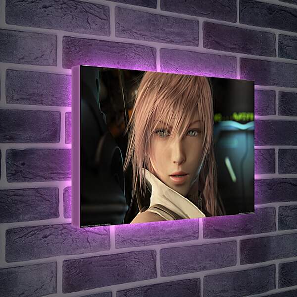 Лайтбокс световая панель - Final Fantasy XIII
