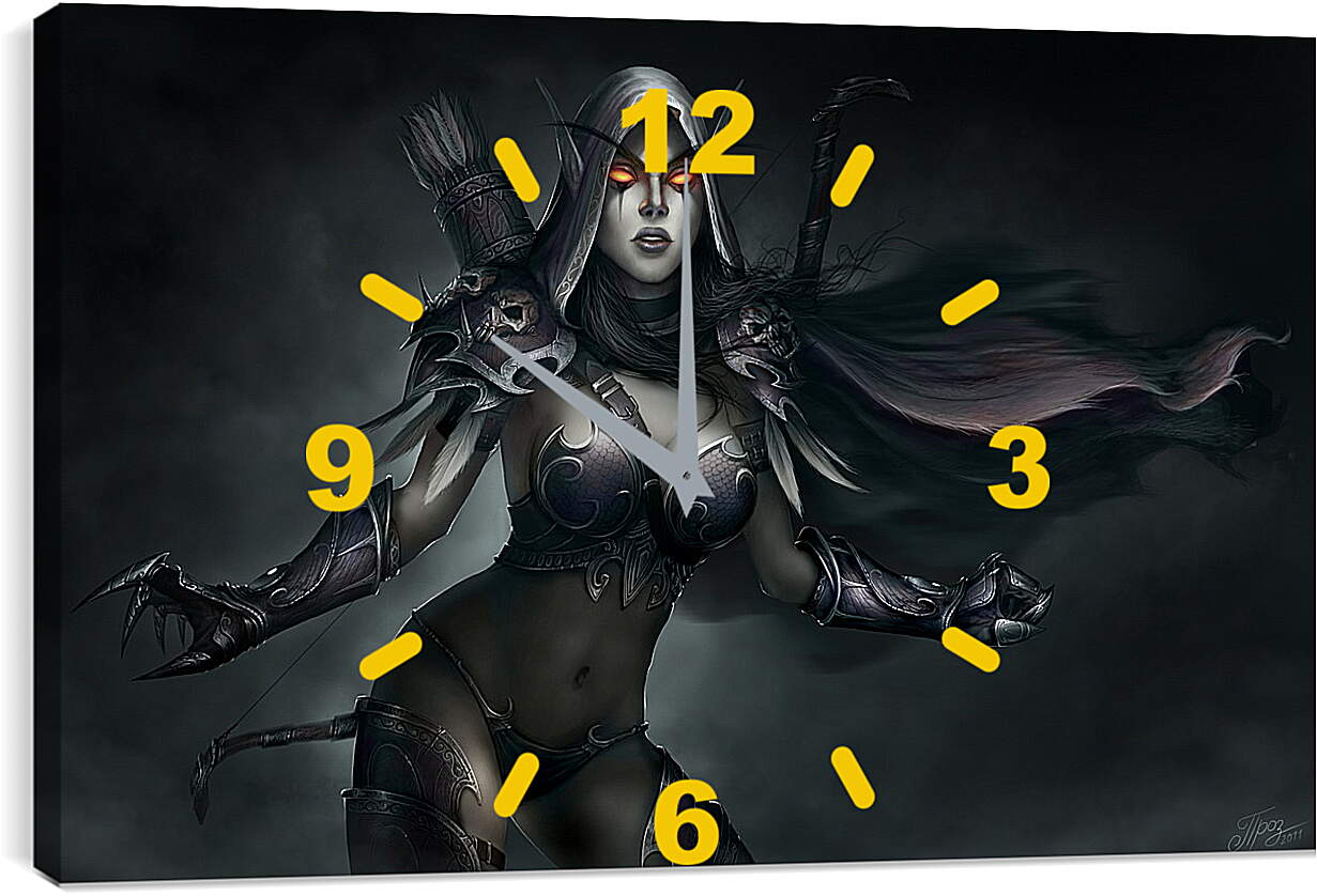 Часы картина - World Of Warcraft
