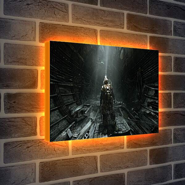 Лайтбокс световая панель - Metro 2033
