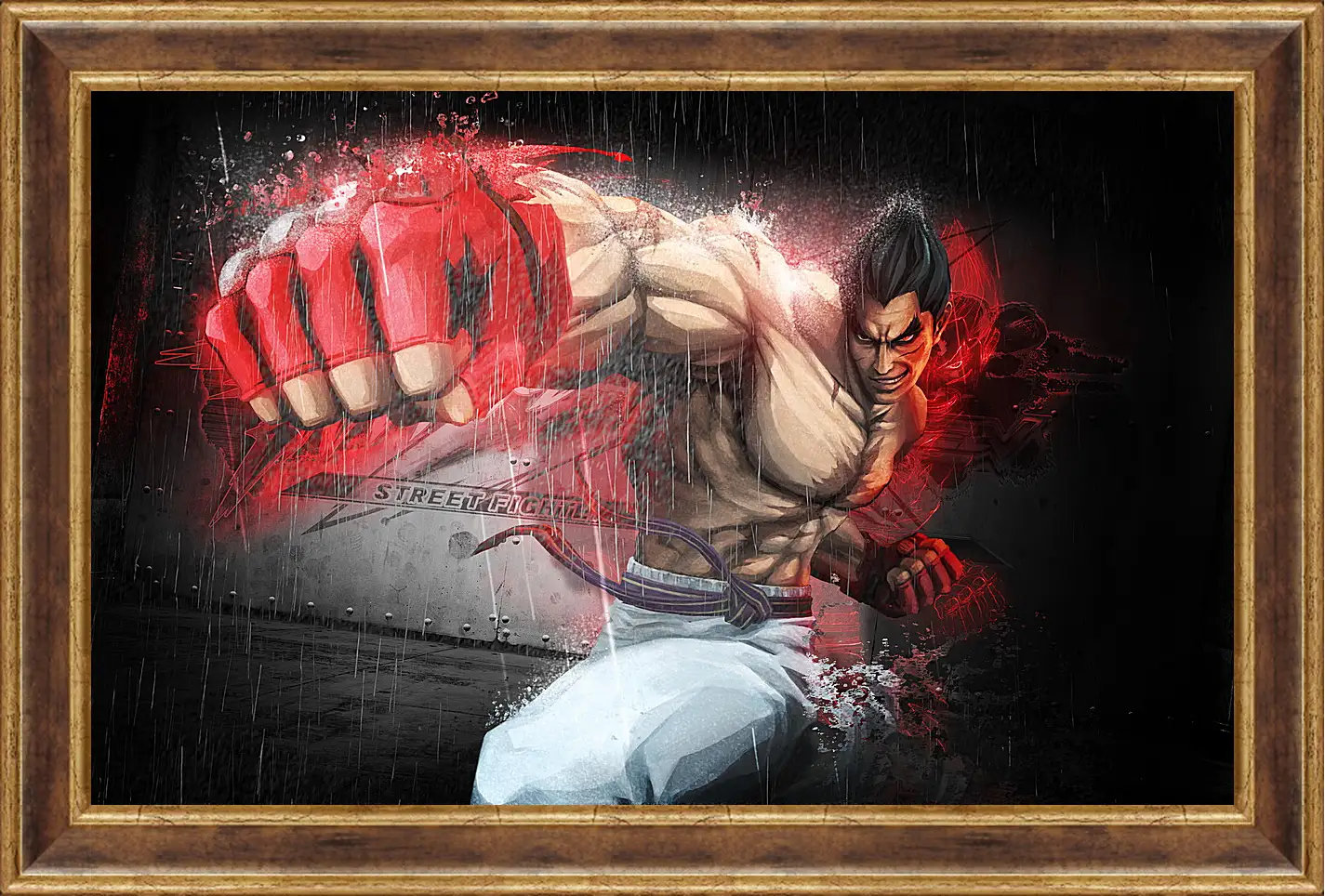 Картина в раме - Street Fighter X Tekken
