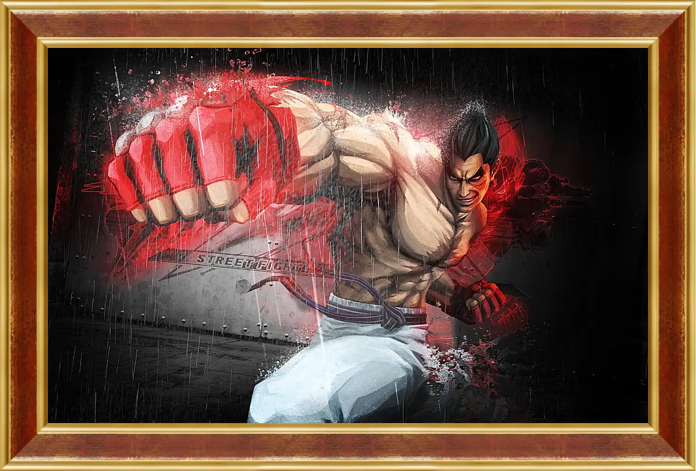 Картина в раме - Street Fighter X Tekken
