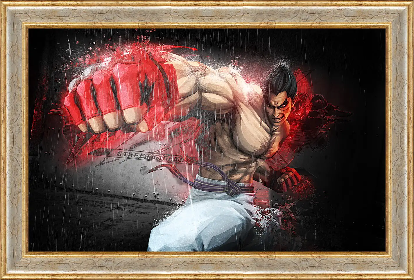 Картина в раме - Street Fighter X Tekken
