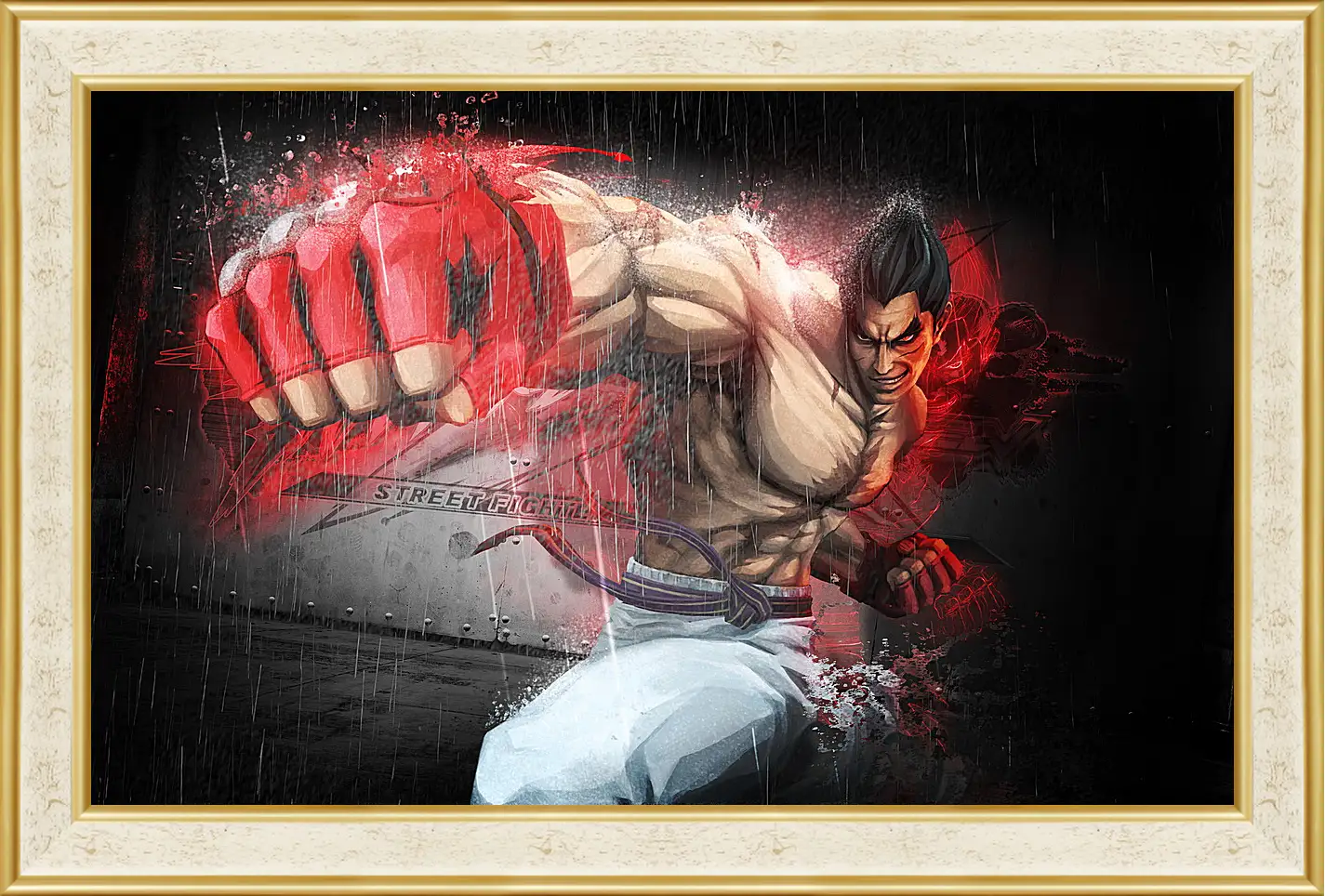 Картина в раме - Street Fighter X Tekken
