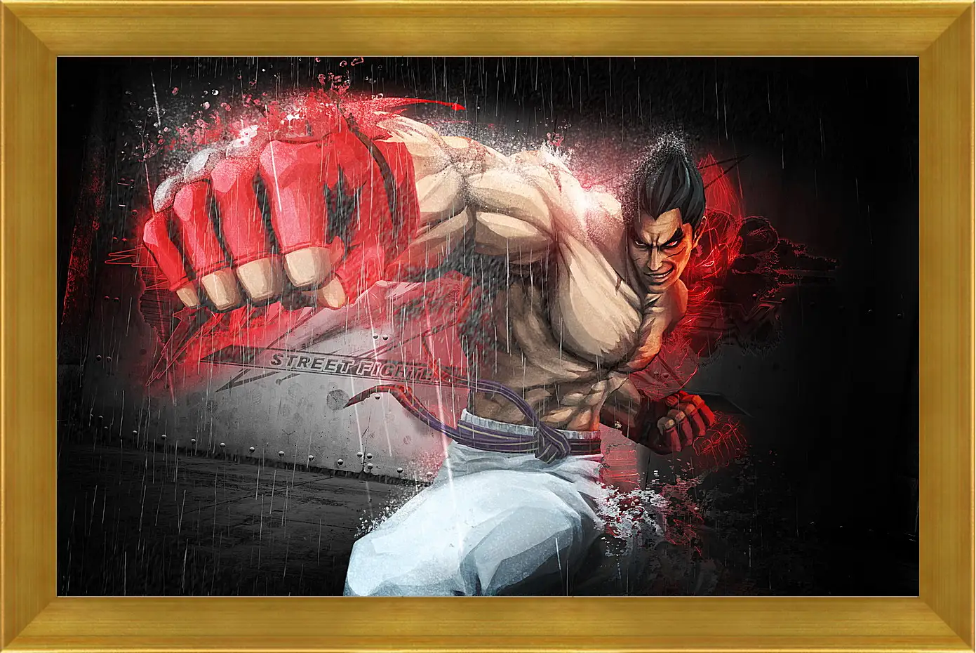 Картина в раме - Street Fighter X Tekken
