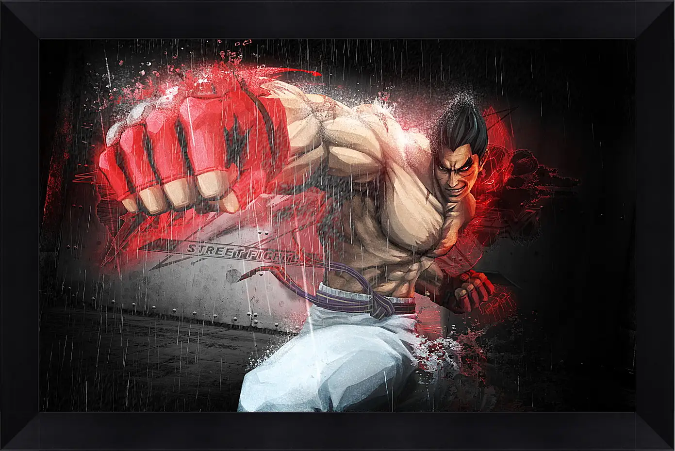 Картина в раме - Street Fighter X Tekken
