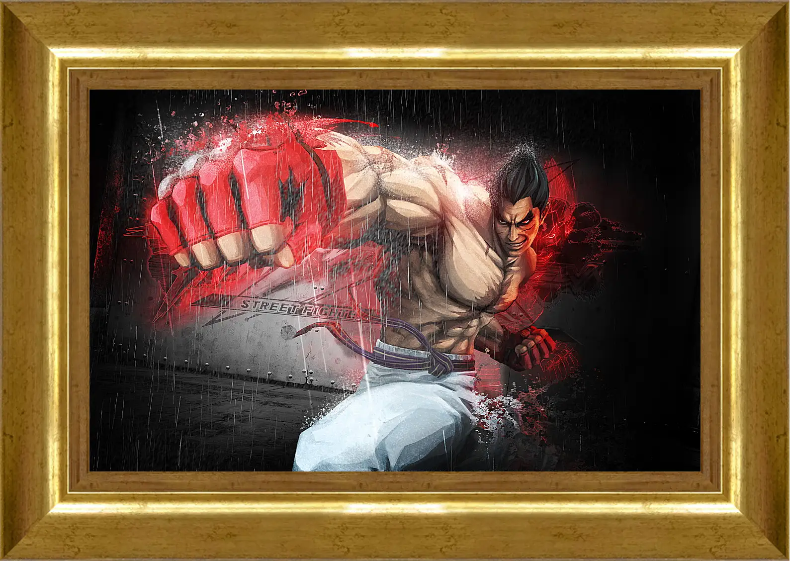 Картина в раме - Street Fighter X Tekken
