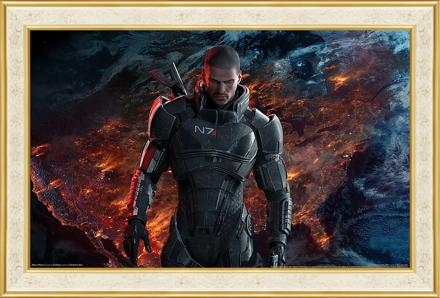 Картина в раме - Mass Effect 3
