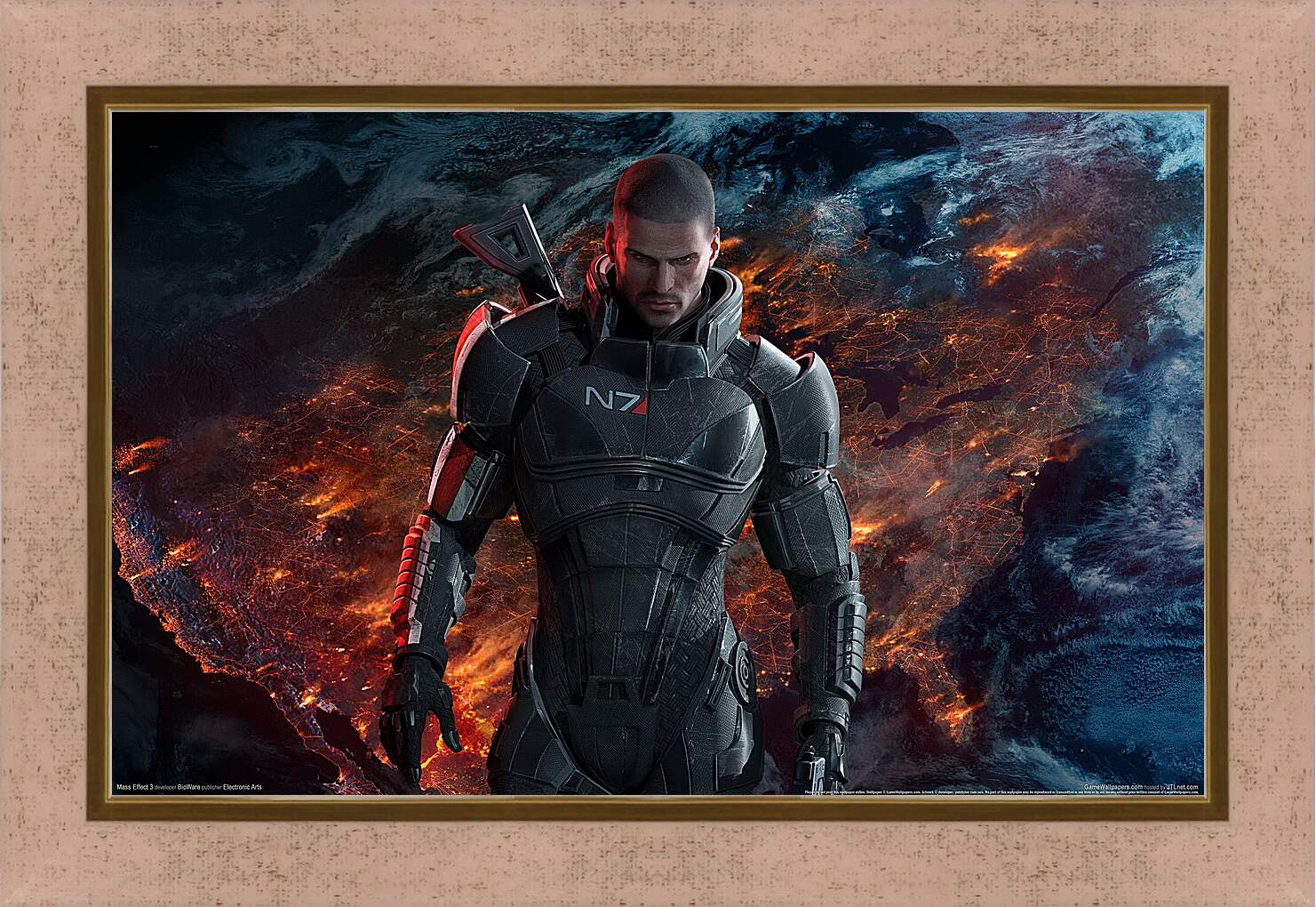 Картина в раме - Mass Effect 3
