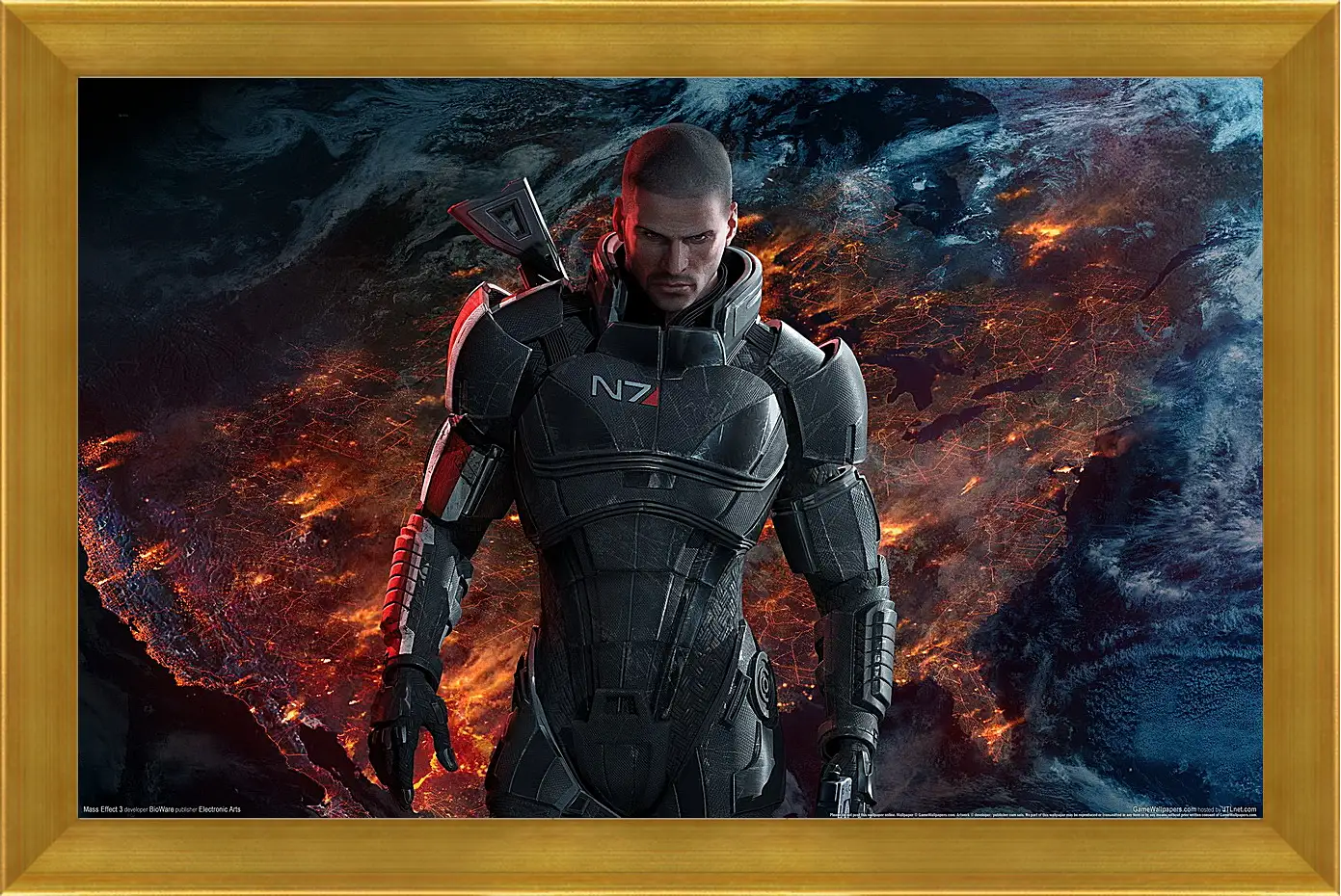 Картина в раме - Mass Effect 3
