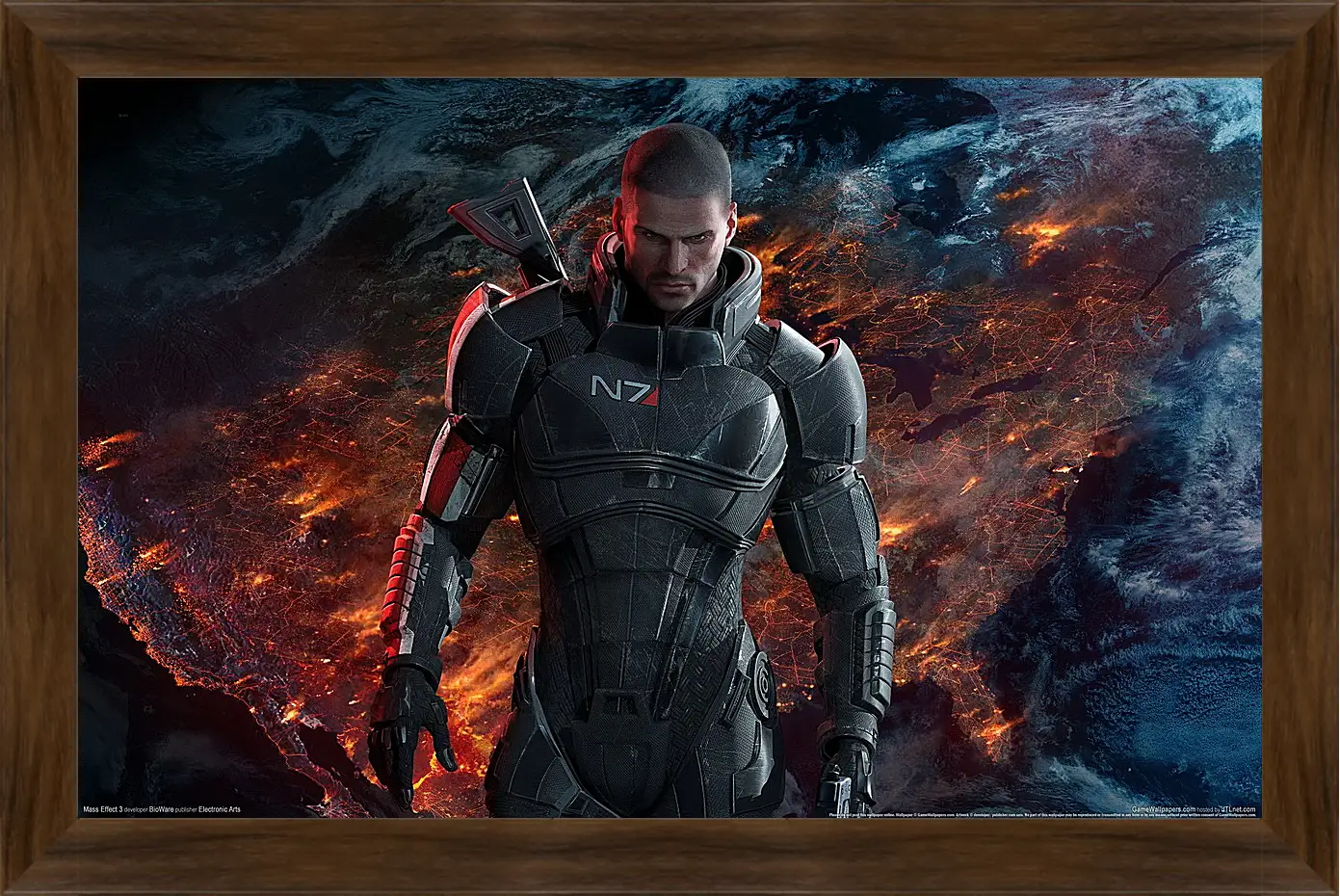 Картина в раме - Mass Effect 3
