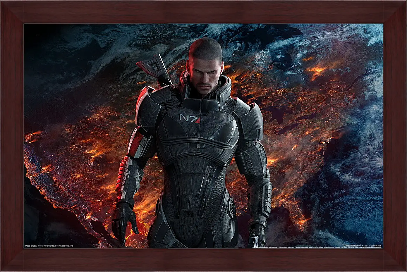 Картина в раме - Mass Effect 3
