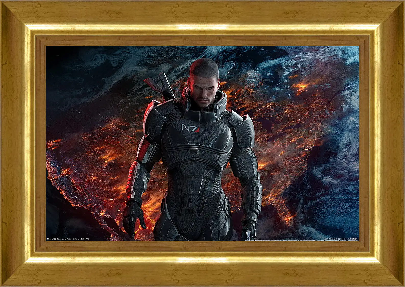 Картина в раме - Mass Effect 3
