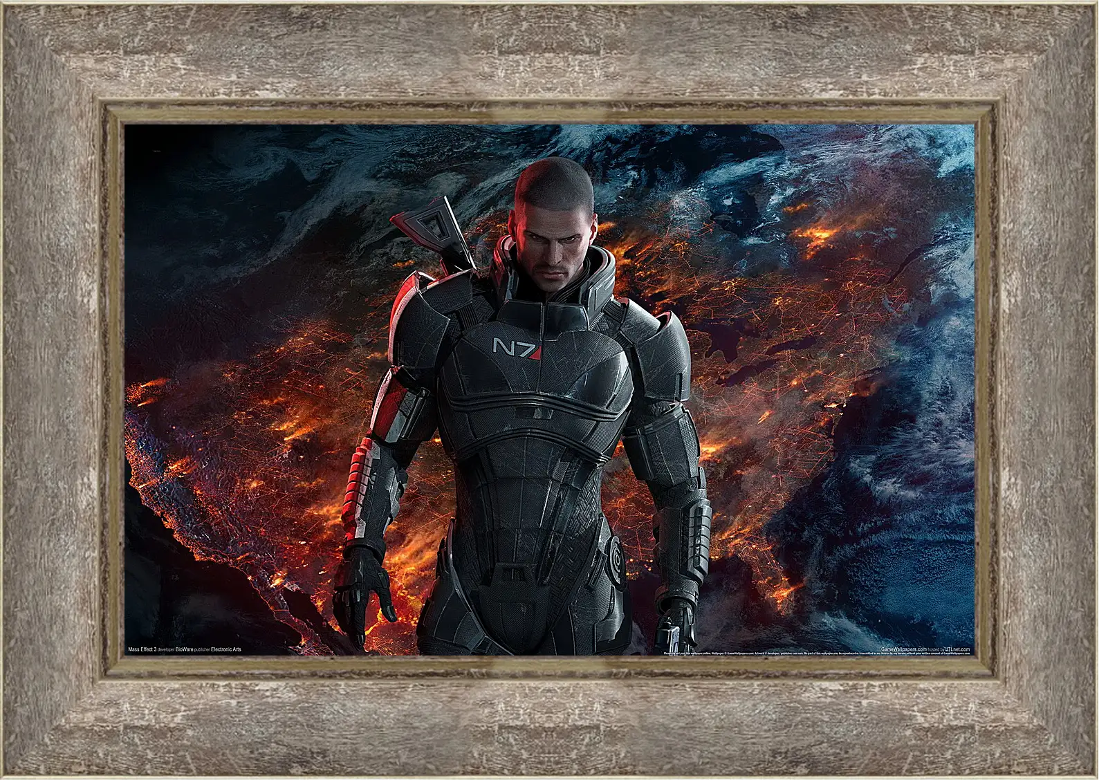 Картина в раме - Mass Effect 3
