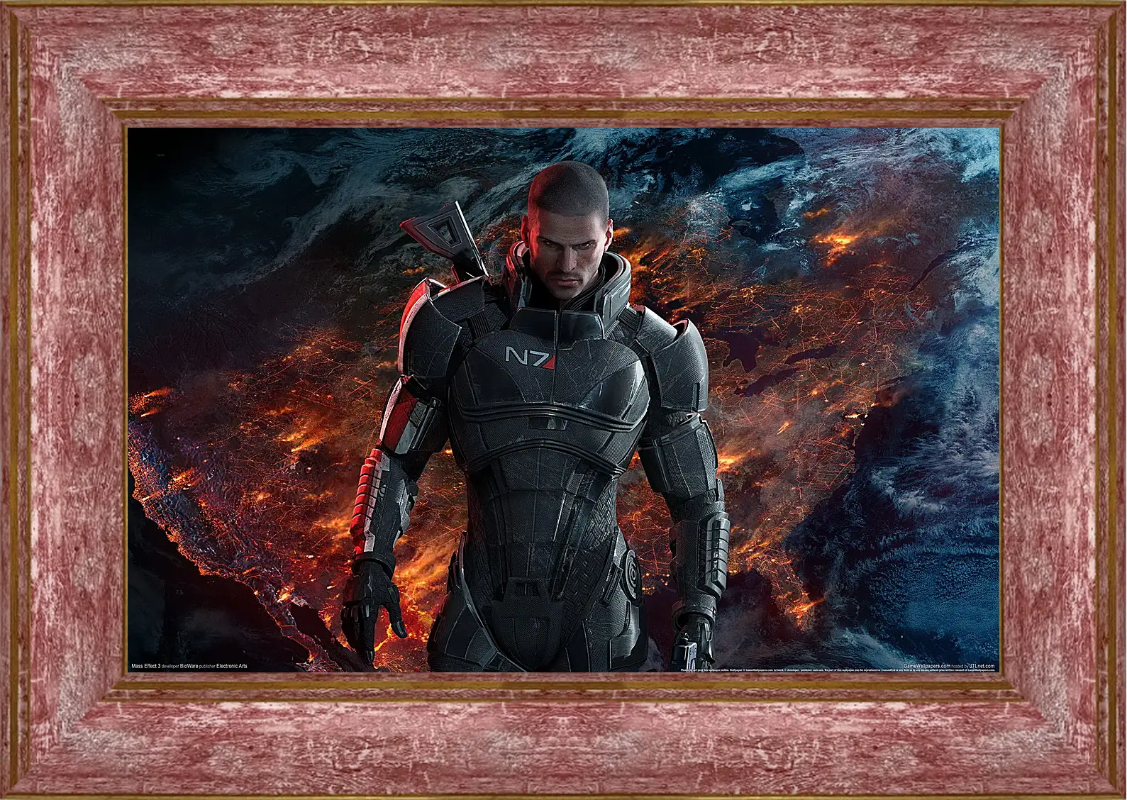 Картина в раме - Mass Effect 3
