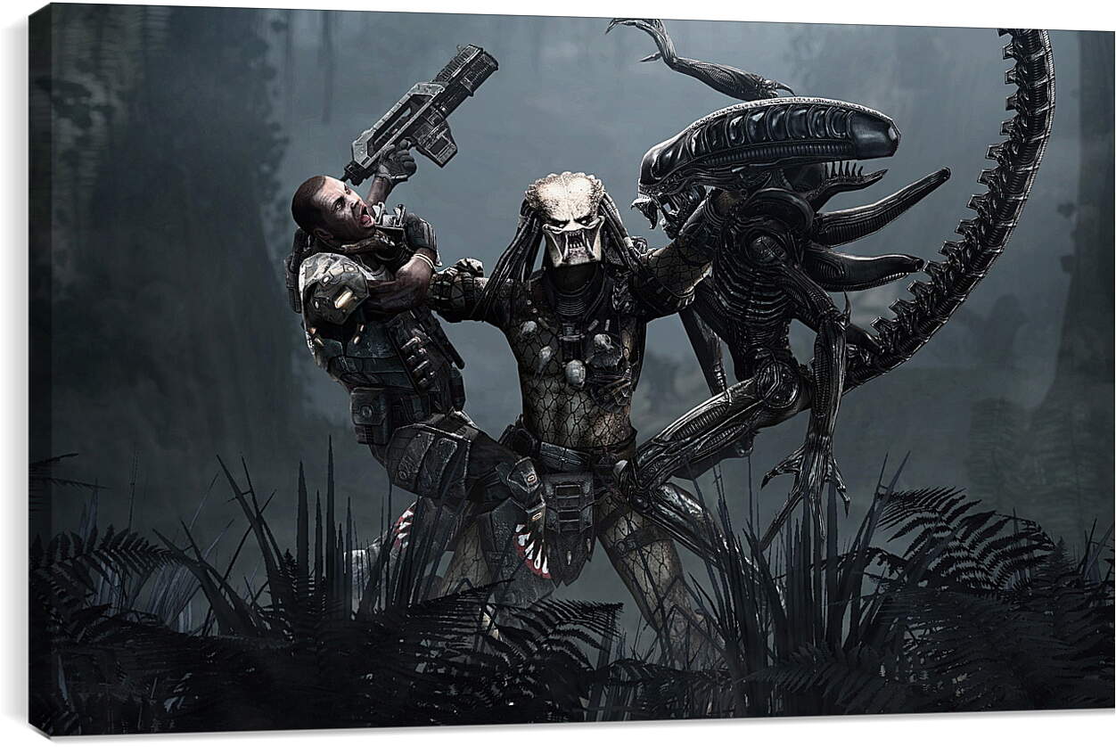 Постер и плакат - Aliens Vs. Predator
