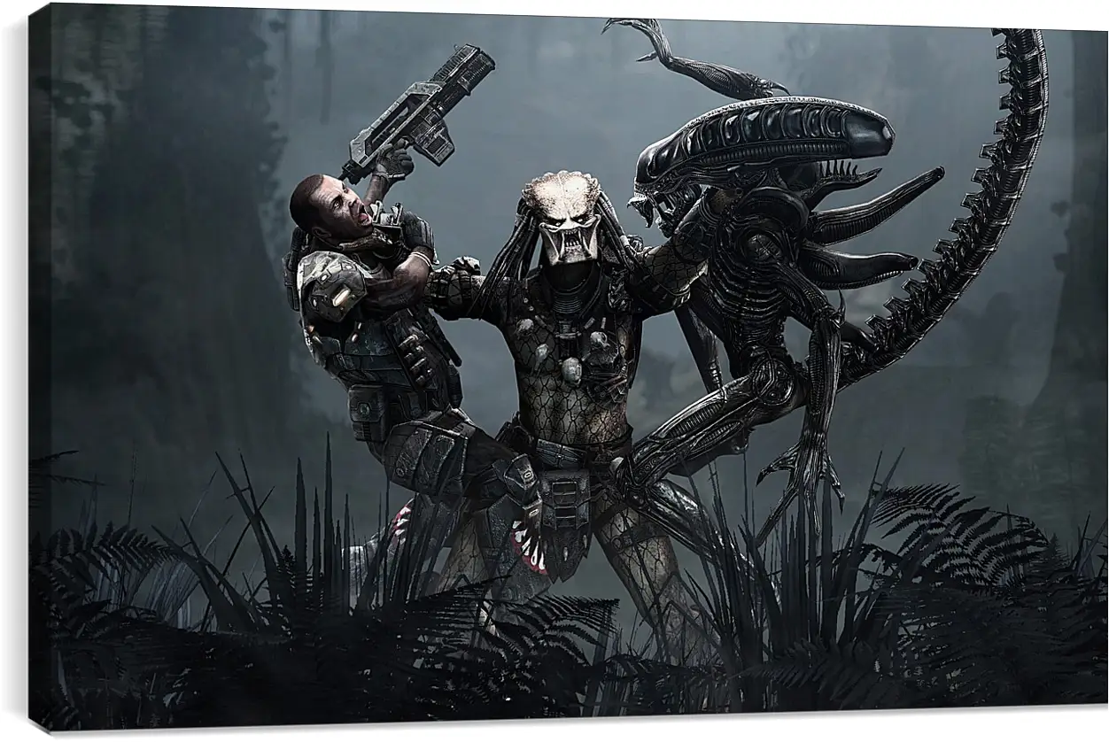 Постер и плакат - Aliens Vs. Predator
