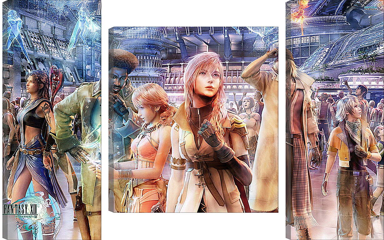 Модульная картина - Final Fantasy

