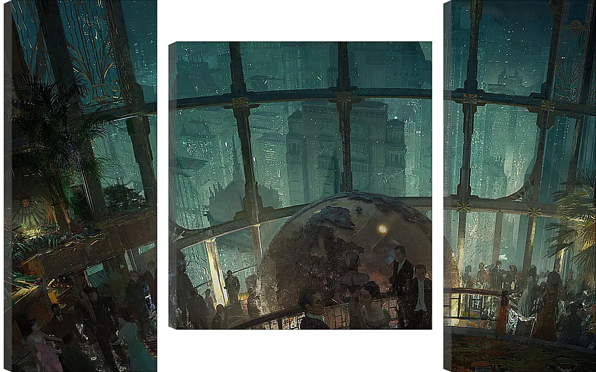 Модульная картина - Bioshock 2
