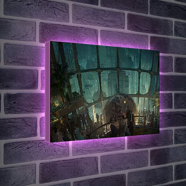 Лайтбокс световая панель - Bioshock 2
