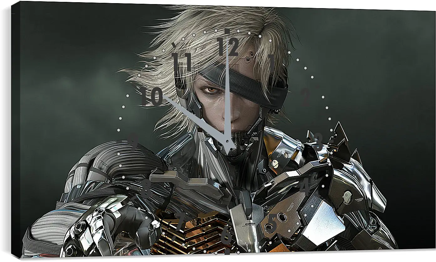 Часы картина - Metal Gear Rising: Revengeance
