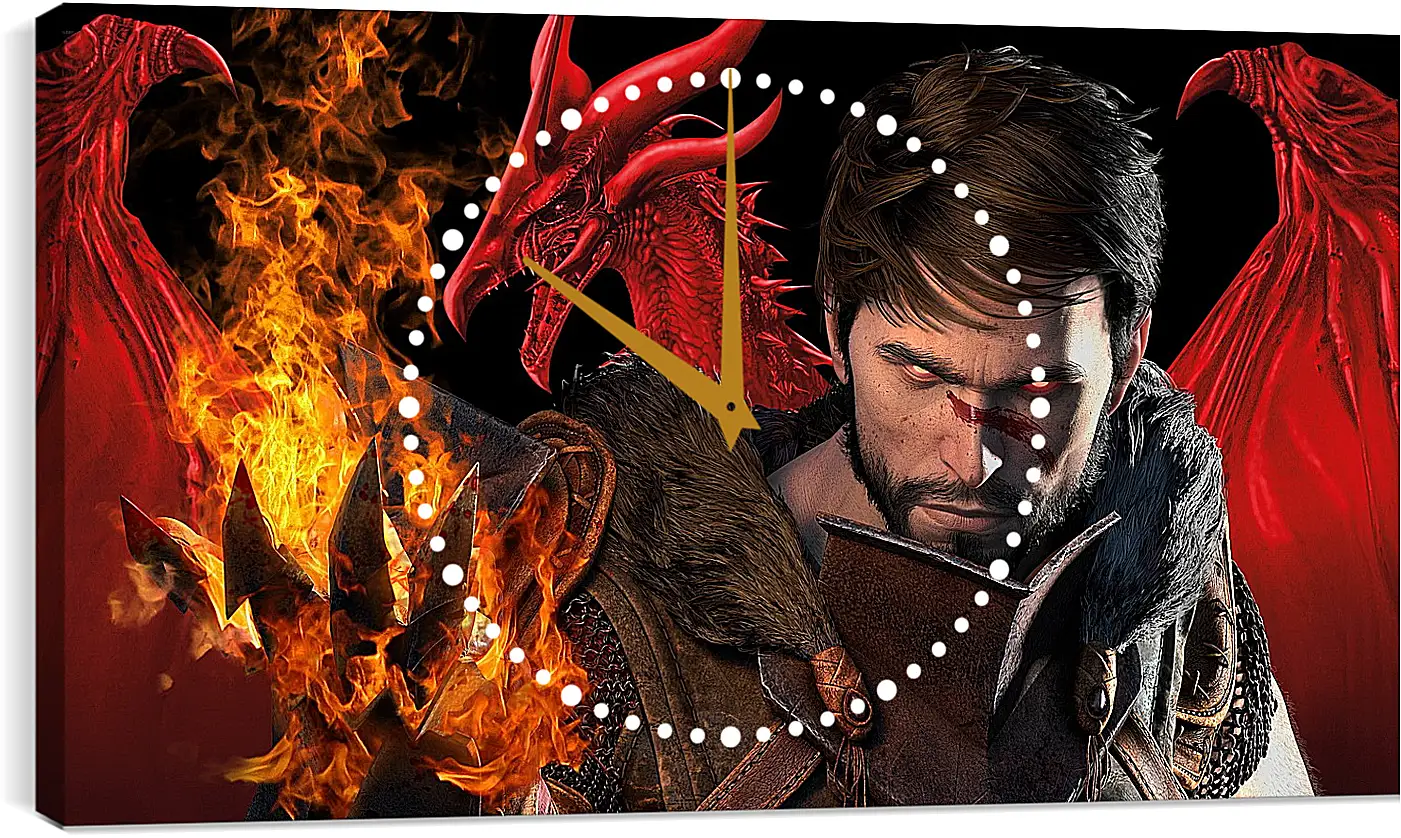 Часы картина - Dragon Age II
