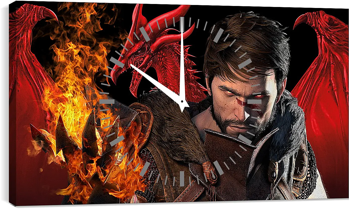 Часы картина - Dragon Age II
