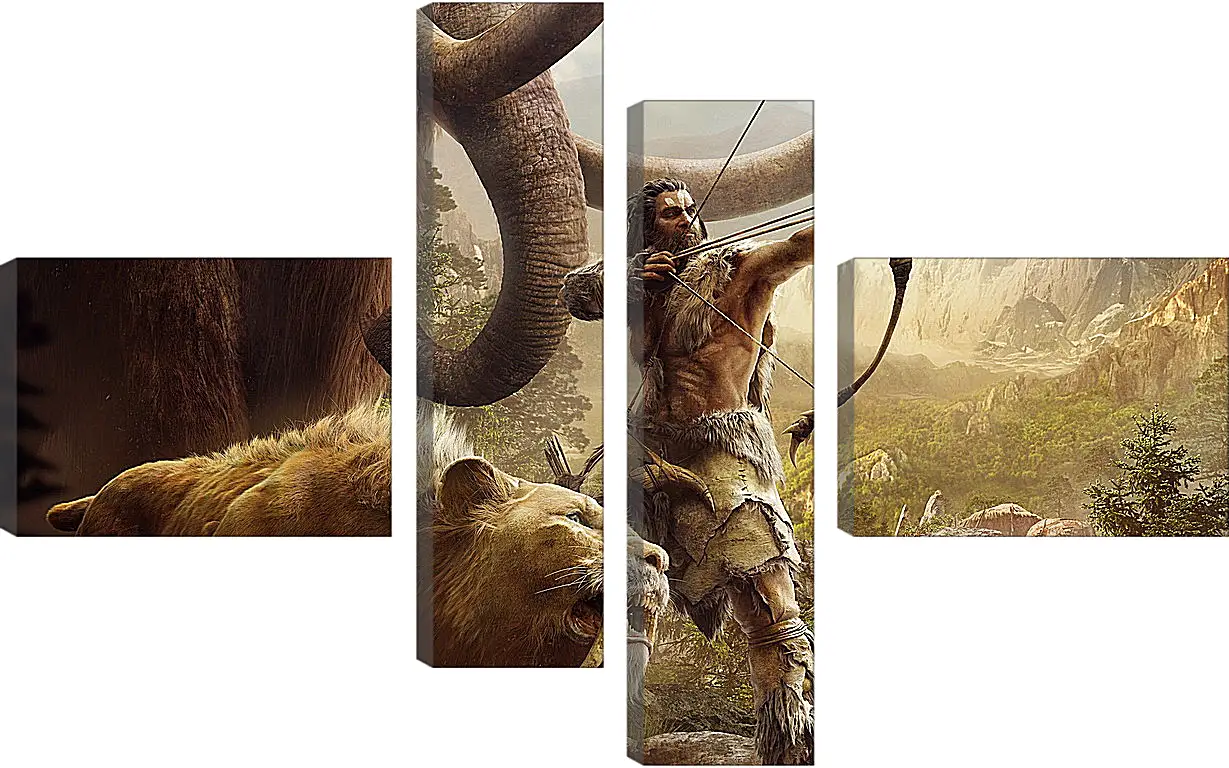 Модульная картина - Far Cry Primal
